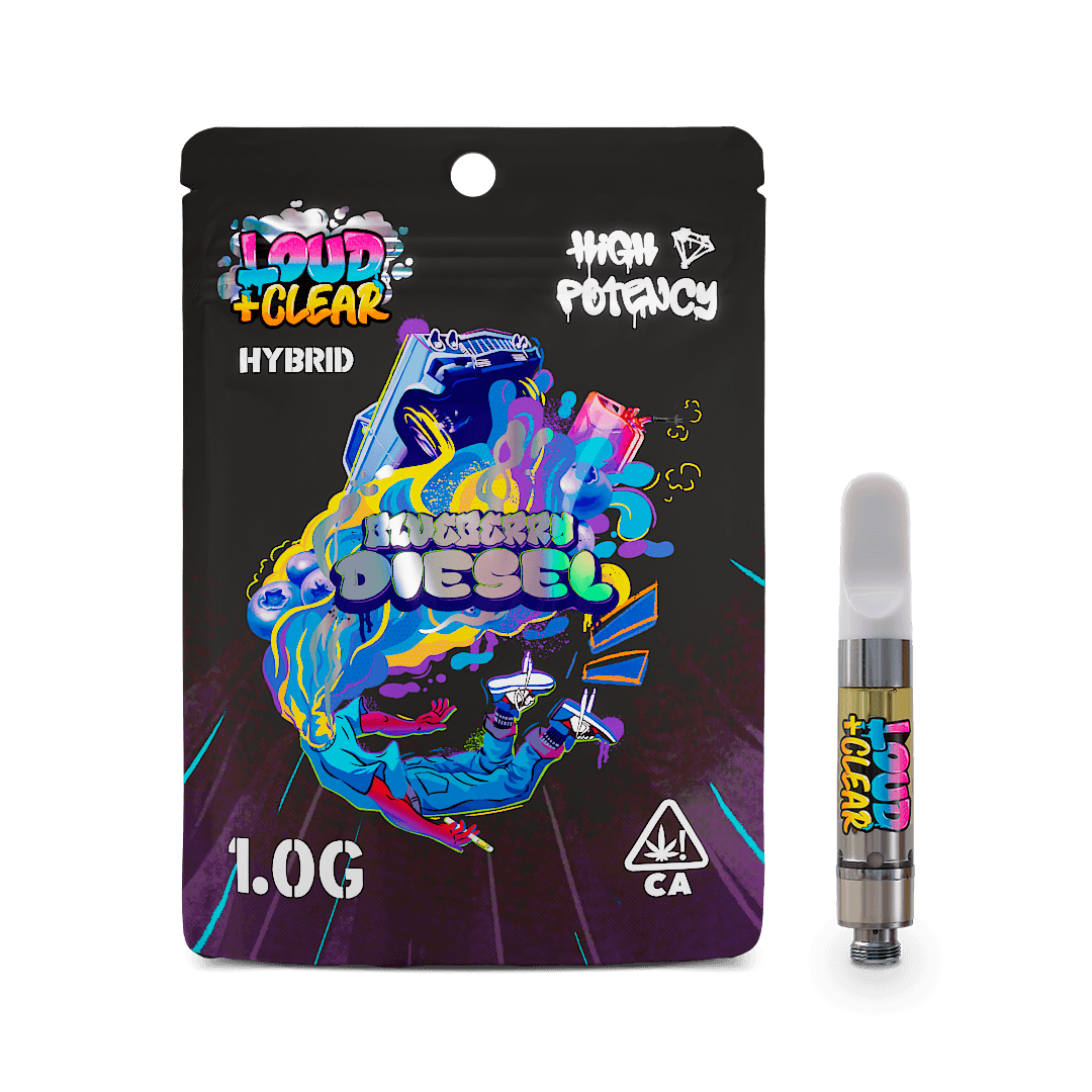 Loud + Clear - Blueberry Diesel Cartridge - 1g