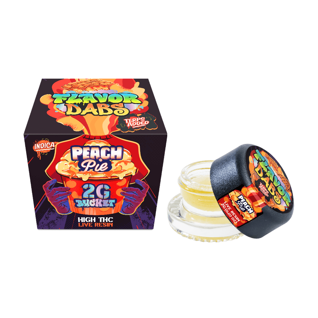 Loud + Clear - Peach Pie Flavor Dabs - 2g Live Resin