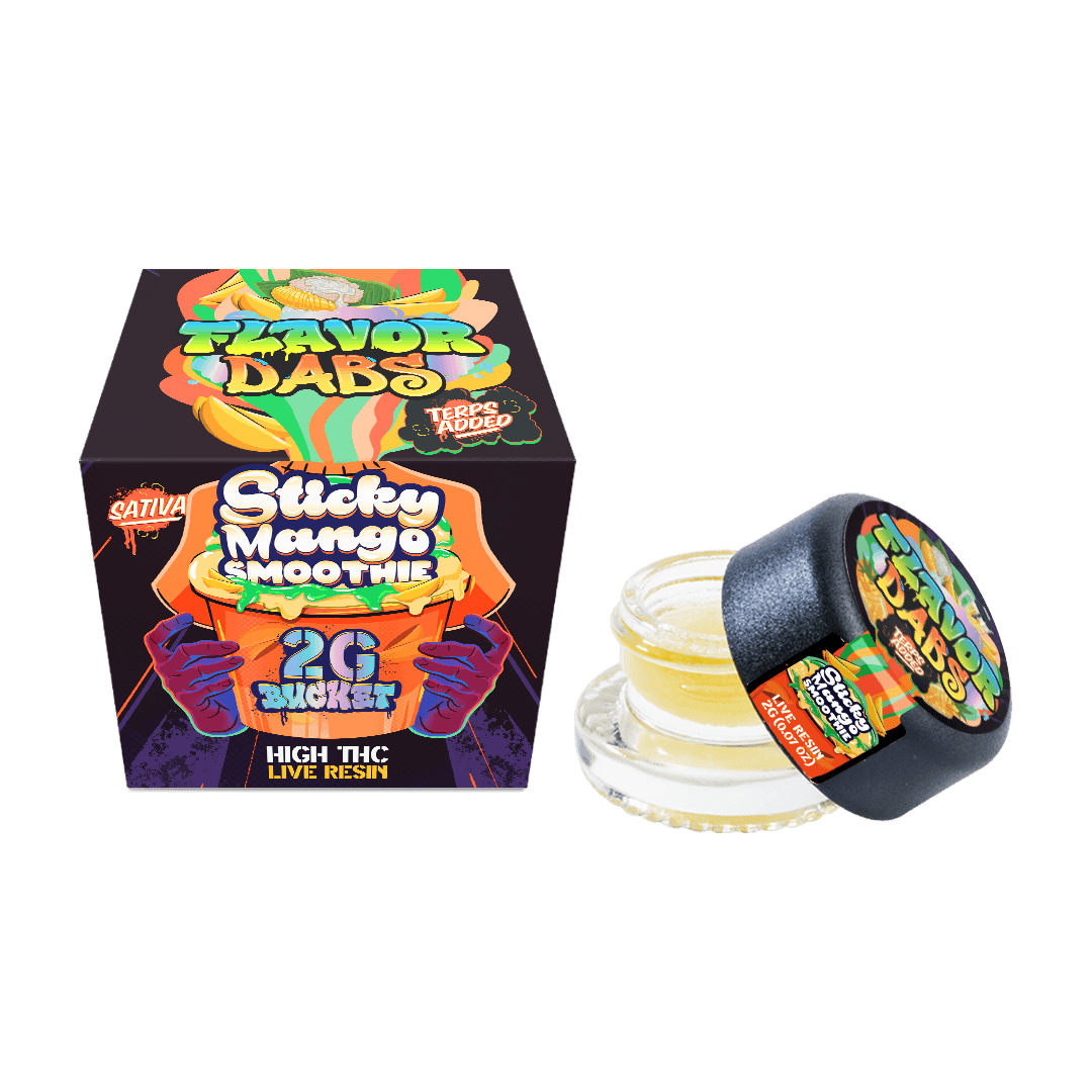 Loud + Clear - Sticky Mango Smoothie Flavor Dabs - 2g Live Resin